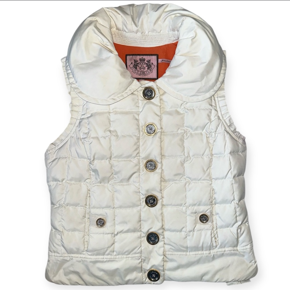 JUICY COUTURE Quilted Down Vest